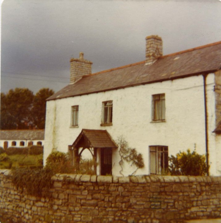 Great House Farm, Llandough: the farmhouse front