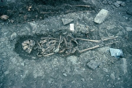 Llandough excavation, 1994: a burial